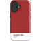 Scarlet Red iPhone 16 Impact Case